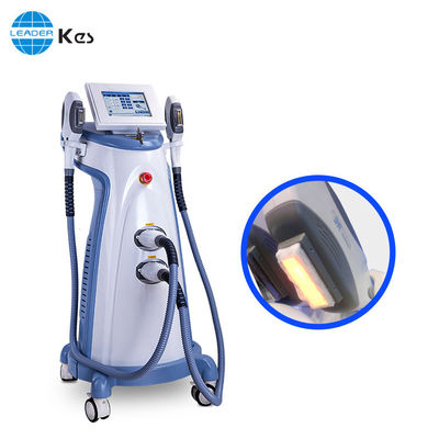 Vertival SHR 머리 제거 E - 빛 2 Handpieces 아름다움 피부 회춘 장치